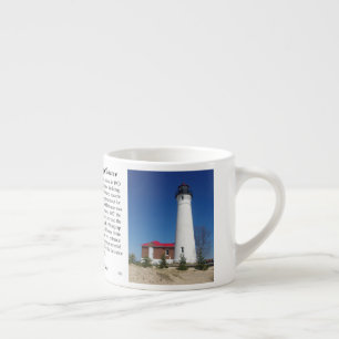Crisp Point Lighthouse Historie Tasse