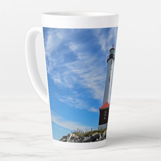 Crisp Point Lighthouse Milchtasse (Linke Ecke)