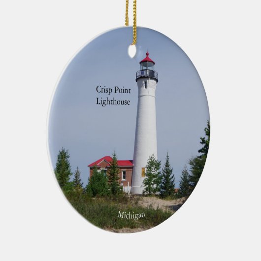 Crisp Point Lighthouse Ornament (Rechts)