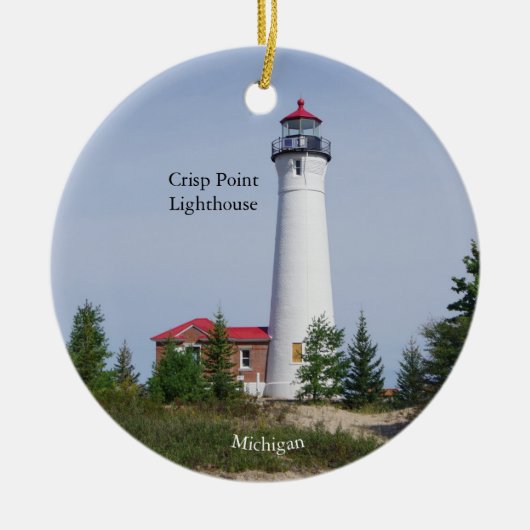 Crisp Point Lighthouse Ornament (Vorne)