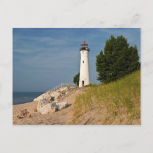 Crisp Point Lighthouse Postkarte