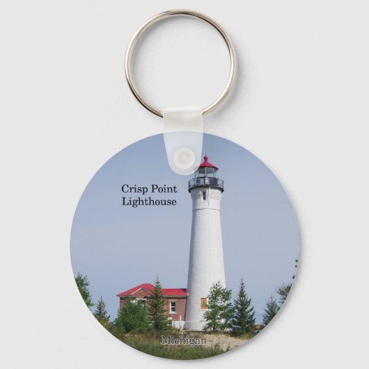 Crisp Point Lighthouse Schlüsselkette Schlüsselanhänger (Vorderseite)