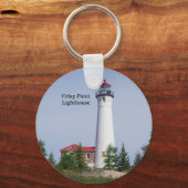 Crisp Point Lighthouse Schlüsselkette Schlüsselanhänger (Vorderseite)