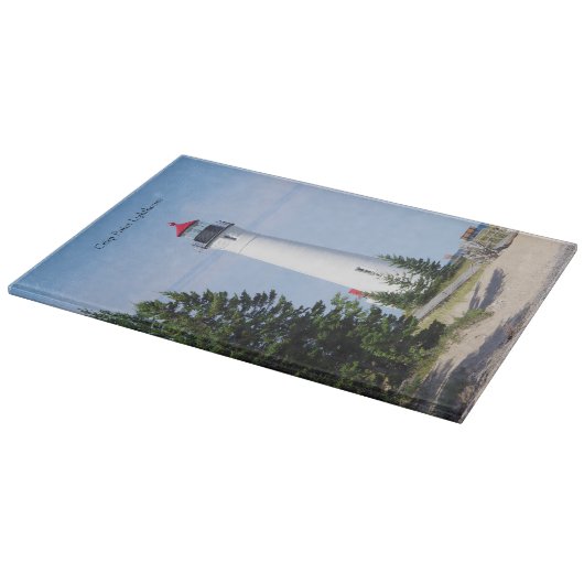 Crisp Point Lighthouse Schneidbrett Schneidebrett (Ecke)