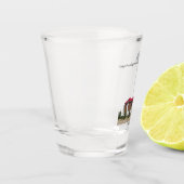 Crisp Point Lighthouse-Schussglas Schnapsglas (Links)