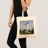 Crisp Point Lighthouse-Tasche Tragetasche (Vorderseite (Produkt))
