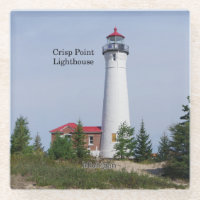 Crisp Point Lighthouse Untersetzer