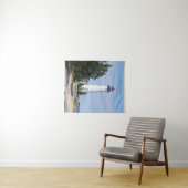 Crisp Point Lighthouse Wandteppiche (Beispiel (Horizontal))