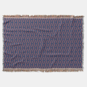 Crisp Sharp Gegen Pfeile Zickzack rosa Blau Decke