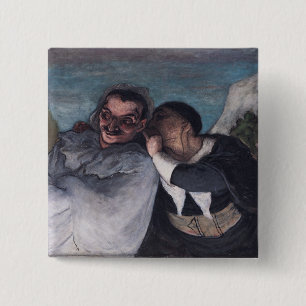 Crispin und Scapin Button