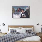 Crispin und Scapin Leinwanddruck (Insitu (Schlafzimmer))