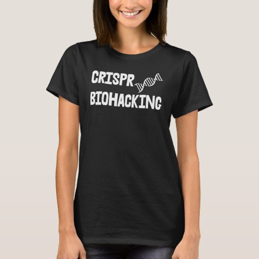Crispr Biohacking T-Shirt (Vorderseite)