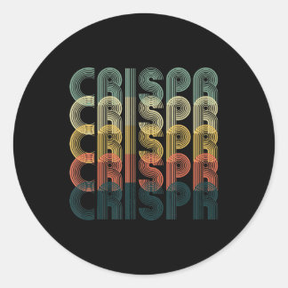 Crispr Cas9 Biologie-Geschenk Runder Aufkleber