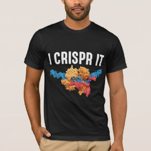 Crispr-DNA-Organismen Wissenschaftsbiologie-Lehrer T-Shirt