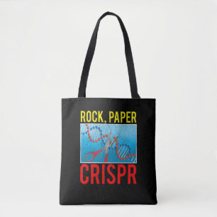Crispr Funny Biology Student Science Biologin DNA Tasche