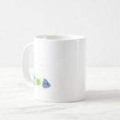 Crispr Scientist Biologe Professor Student Kaffeetasse (Vorderseite Links)
