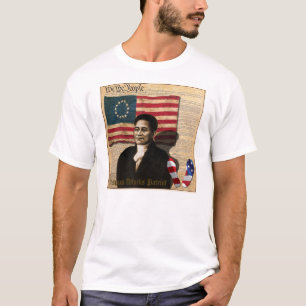 Crispus Attucks amerikanischer schwarzer T-Shirt