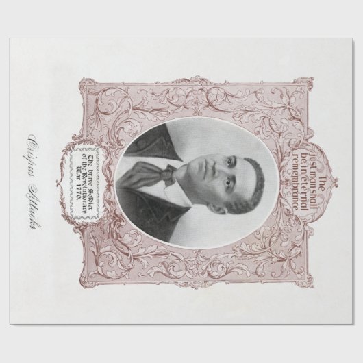 Crispus Attucks: Märtyrer der amerikanischen Revol Geschenkpapier (Flach)