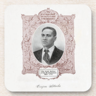 Crispus Attucks: Märtyrer der amerikanischen Revol Getränkeuntersetzer