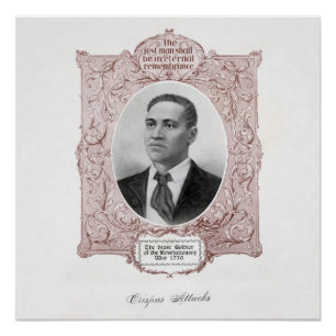 Crispus Attucks: Märtyrer der amerikanischen Revol Poster