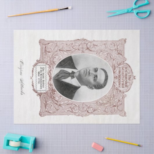 Crispus Attucks: Märtyrer der amerikanischen Revol Seidenpapier (Basteln)