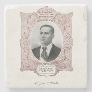 Crispus Attucks: Märtyrer der amerikanischen Revol Steinuntersetzer