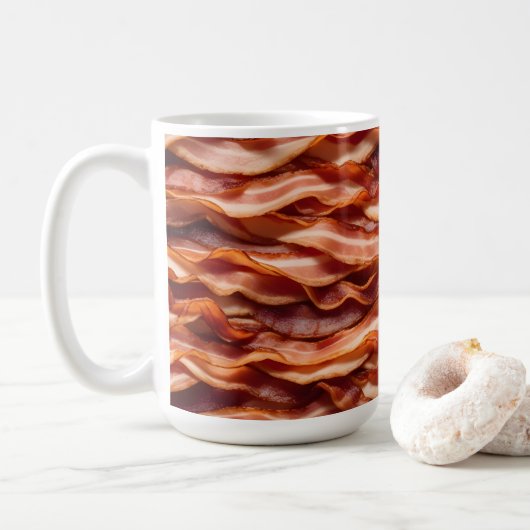 Crispy Bacon Kaffeetasse (Mit Donut)