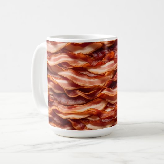 Crispy Bacon Kaffeetasse (Vorderseite Links)