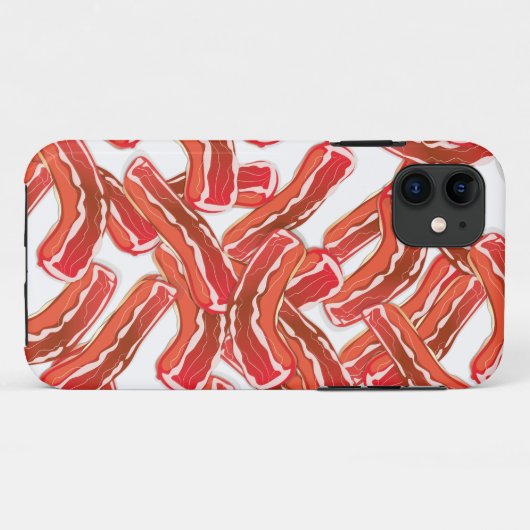 Crispy Bacon Pattern Case-Mate iPhone Hülle (Rückseite (Horizontal))