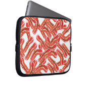 Crispy Bacon Pattern Laptopschutzhülle (Vorne Rechts)