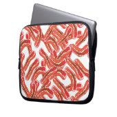 Crispy Bacon Pattern Laptopschutzhülle (Vorderseite Links)