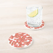 Crispy Bacon Sandstein Untersetzer (Seite)