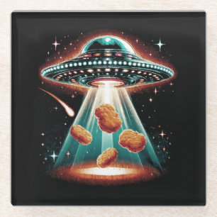 Crispy Chicken Nugget Glasuntersetzer