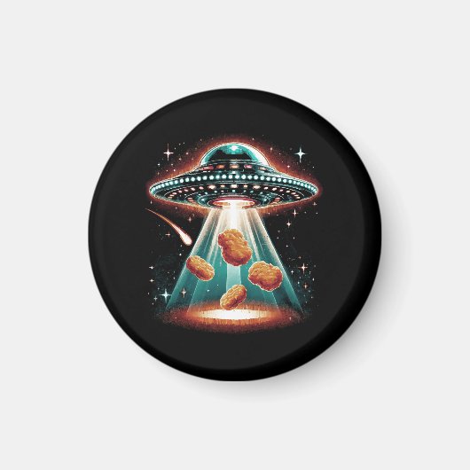 Crispy Chicken Nugget Magnet (Vorne)