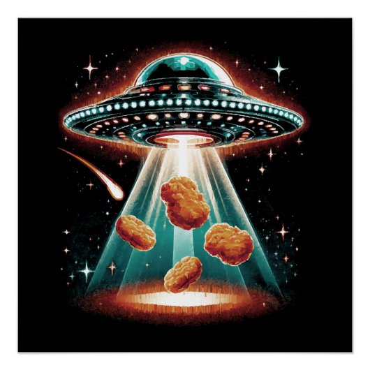 Crispy Chicken Nugget Poster (Vorderseite)