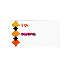 Crispy Clean Basket Weave (To-From-Tags) Adressaufkleber
