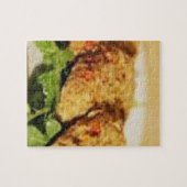 Crispy Crab Cakes Puzzle mit Geschenkboxen (Horizontal)