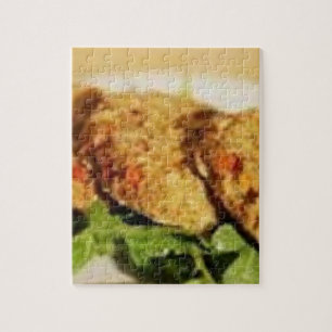 Crispy Crab Cakes Puzzle mit Geschenkboxen