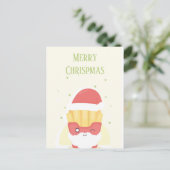 Crispy Patties Merry Chrispmas Postkarte (Stehend Vorderseite)
