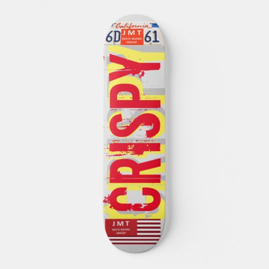 CRISPY Skateboard (Vorderseite)
