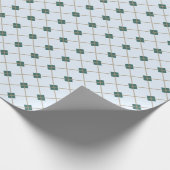 Criss Crossed Diamonds Geschenkpapier (Ecke)