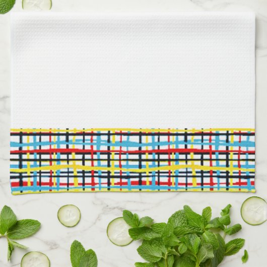 Crisscross Geschirrtuch (Gefaltet)