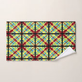 Crisscross Regenbogen Streifen Muster Badetücher Badhandtuch Set (Handtuch)