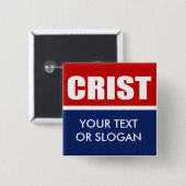 CRIST 2012 BUTTON (Vorne & Hinten)
