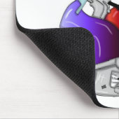 Cristi Motorrad-Mausunterlage Mousepad (Ecke)