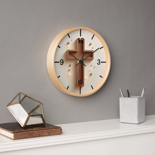 Cristian Light Cross Wand Uhr (Büro)