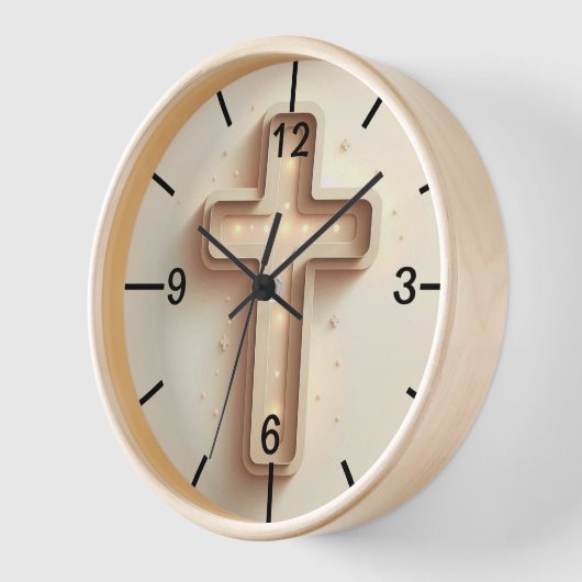 Cristian Light Cross Wand Uhr (Winkel)