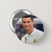 Cristiano Ronaldo Brosche Button (Vorne & Hinten)