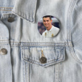 Cristiano Ronaldo Brosche Button (Beispiel)