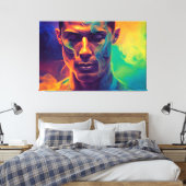 Cristiano Ronaldo Canvas Print Leinwanddruck (Insitu (Schlafzimmer))